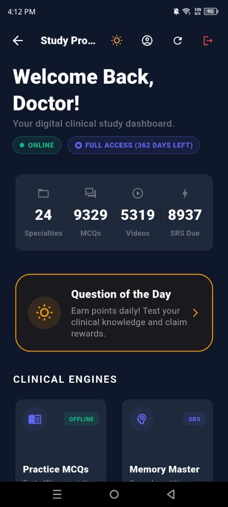 Study Prometric Mobile App premium view